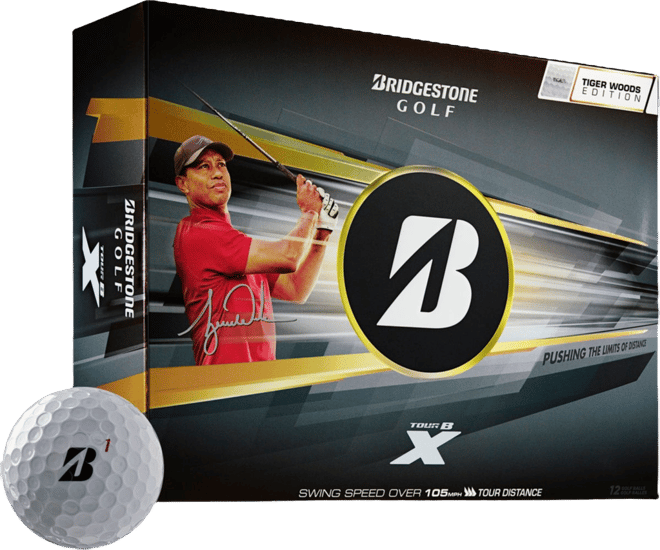 Bridgestone 2026 Tour B X Tiger Golf Balls | Dick's Sporting Goods