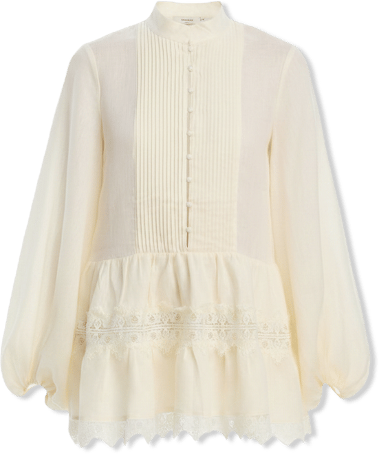 Bardot Antonia Lace Trim Mini Dress | Bloomingdale's Women