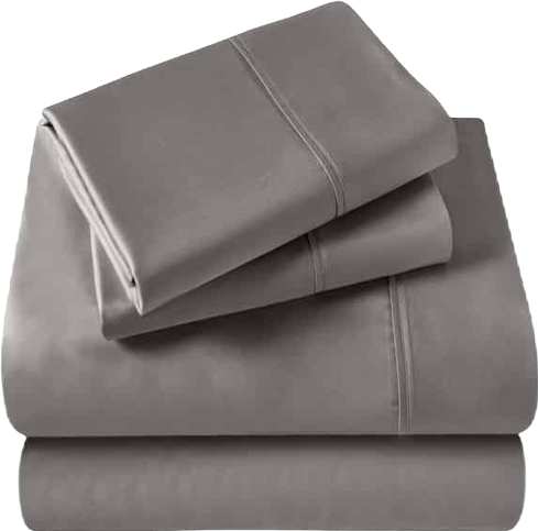 Egyptian Cotton 400 Thread Count Solid Deep Pocket Sheet Set, Olympic Queen