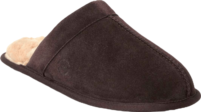 Men's Kirk Genuine Suede Scuff House Slipper