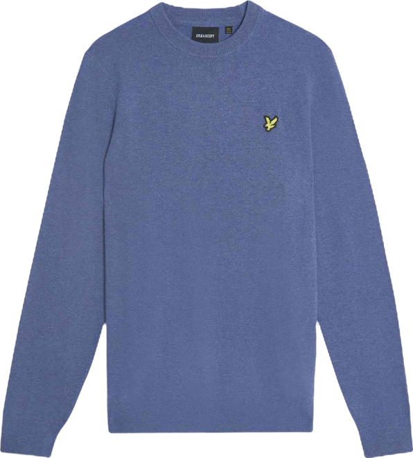 Men's Lambswool Blend Crew Neck Sweater