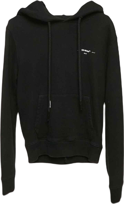 Men's Cotton Knit Arrow Applique Hoodie