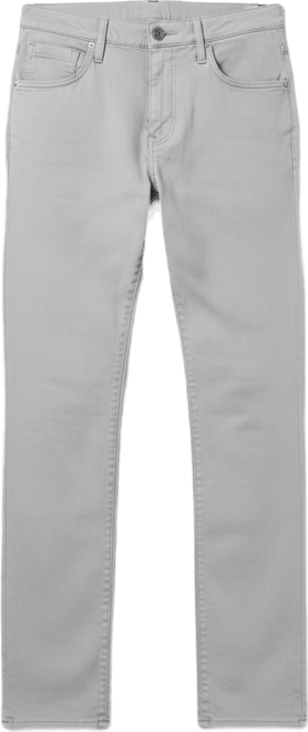 Men's Matt Relaxed Straight Leg In Stormy Casual Twill