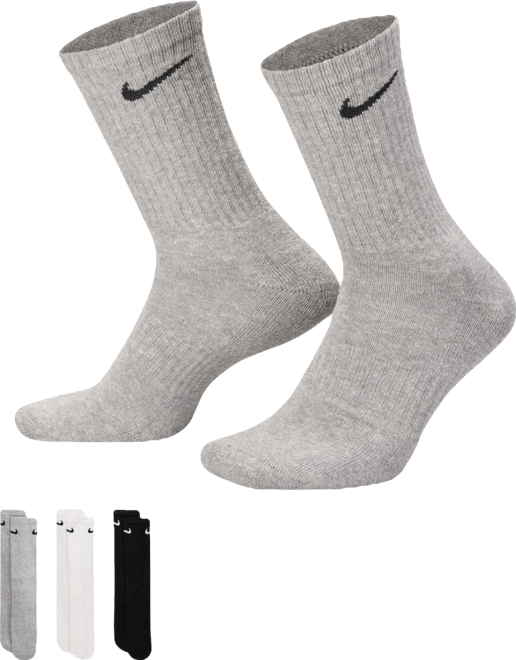 Men's Cotton Crew Socks 6-Pack