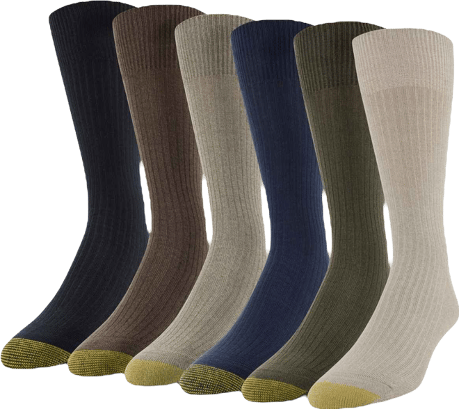 Men's 6-Pack Casual Stanton Socks