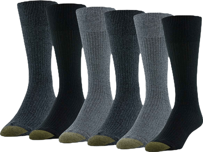 Men's 6-Pack Casual Stanton Socks