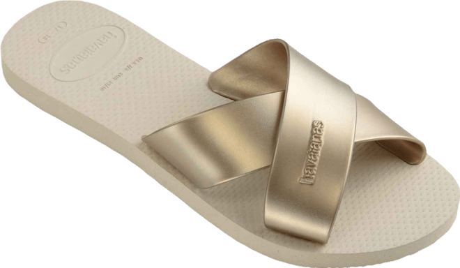 Women's Aqua Metallic Round Toe Sandals