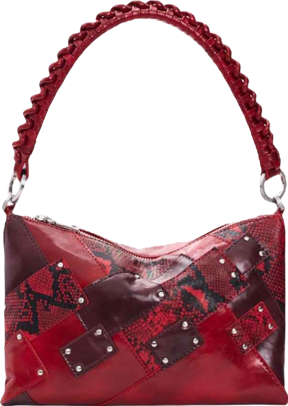 Women's Medium square snake bag