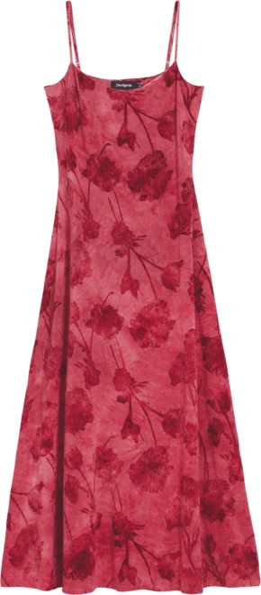 Women's Floral strap dress