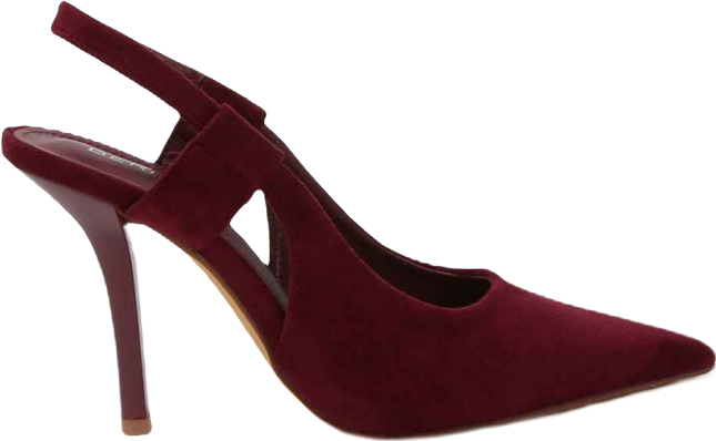 women's Euphemie Microfiber Suede Slingback Pumps