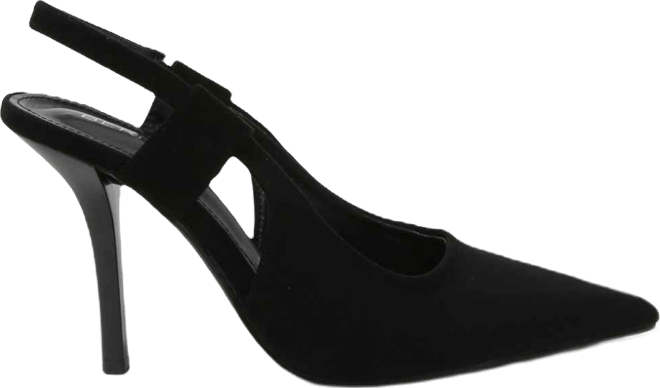 women's Euphemie Microfiber Suede Slingback Pumps