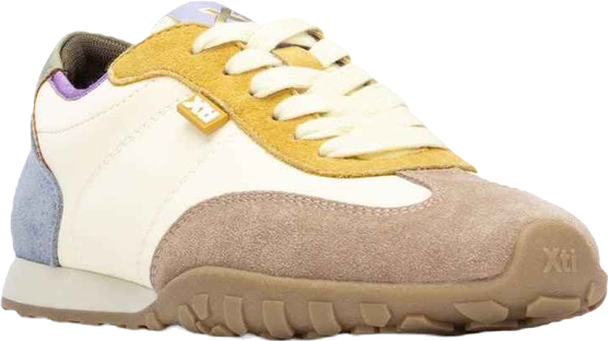 Women's Casual Suede Lace-Up Sneakers