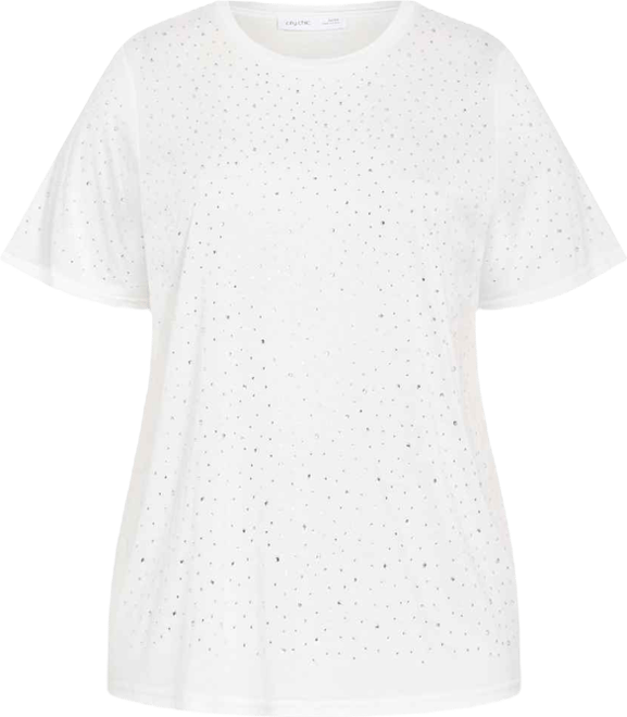 Women's Plus Size Blinged Up Tee