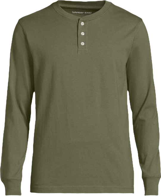 Men's Super-t Long Sleeve Henley Shirt