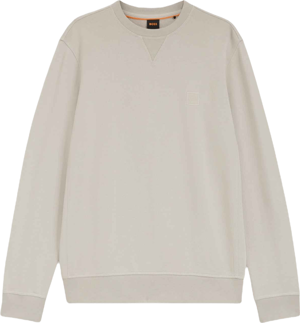 Boss by  Men's Cotton-Terry Regular-Fit Sweatshirt