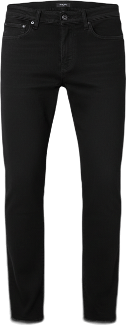 Men's Mavi Jake Slim Leg in Black Williamsburg