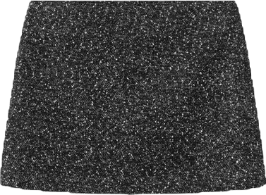 Women's Flecked Knit Skirt