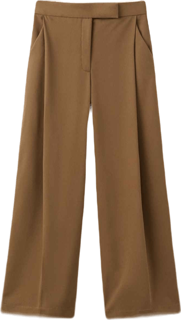 Women's Pleated Wide Leg Pants