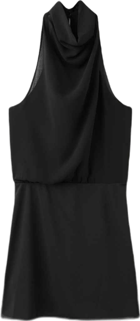 Women's Bow Halter-Neck Dress