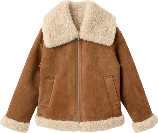 Women's Double-Faced Shearling Jacket