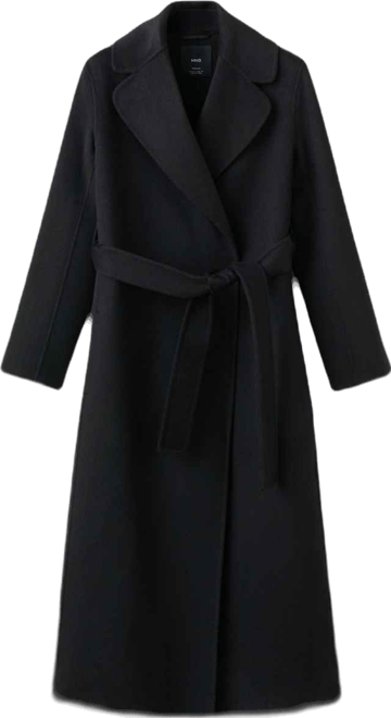 Women's Belted Handmade Wool Coat