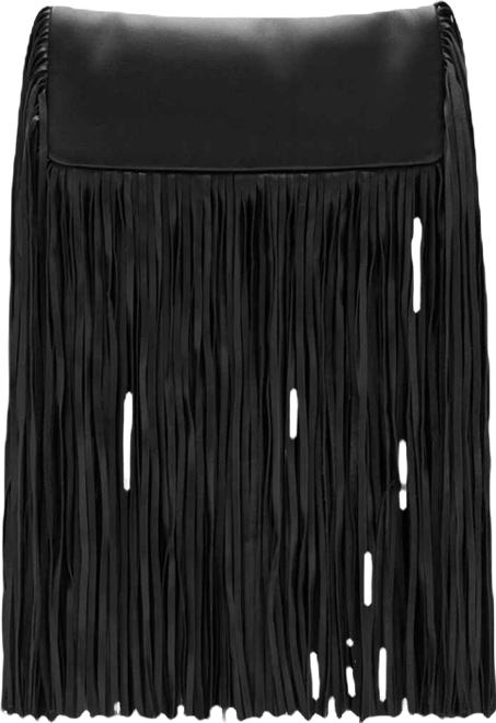 Women's Fringes Leather Handbag