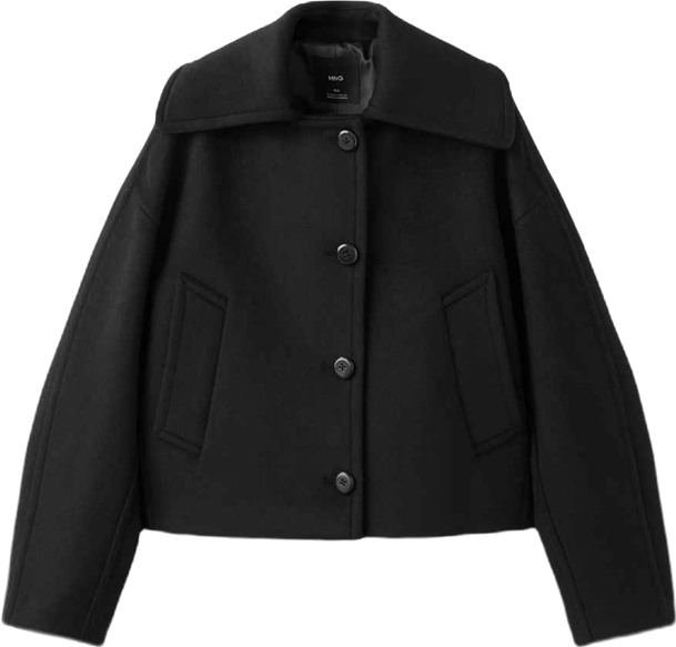 Women's Shirt Collar Wool Jacket