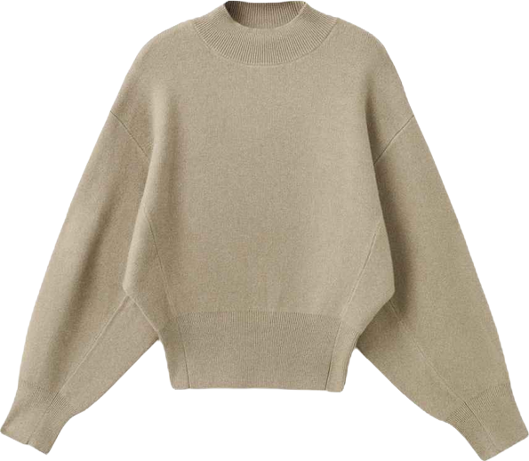 Women's Oversized Perkins-Neck Sweater