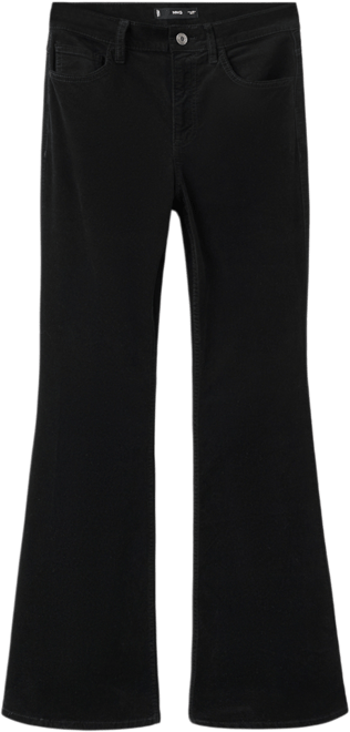 Women's Velvet Flared Jeans