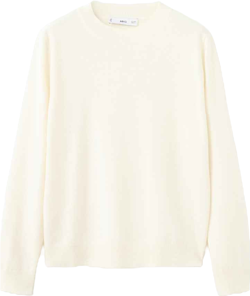 Women's Round-Neck Knitted Sweater