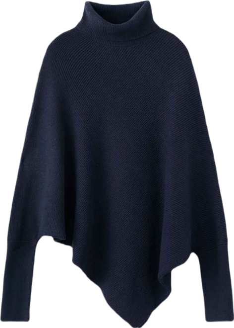 Women's Asymmetrical Roll Neck Sweater