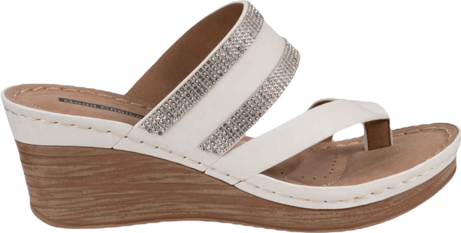 Women's Slip-On Wedge Heel Sandals