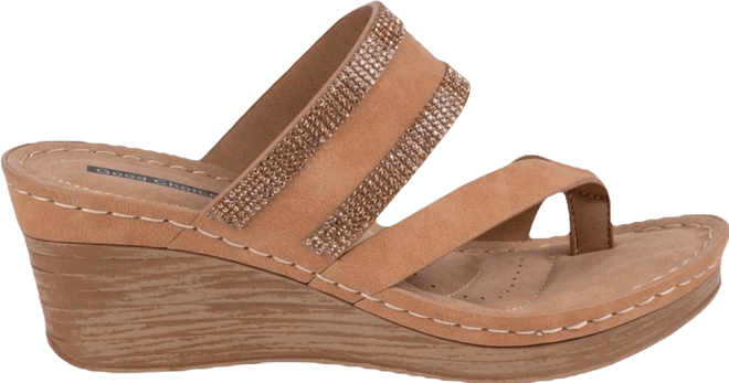 Women's Slip-On Wedge Heel Sandals