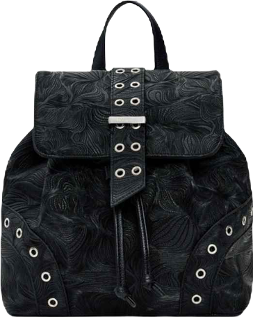 Women's Small perforated backpack