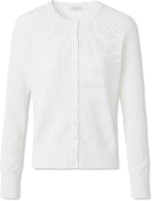 Women's Crewneck Long-Sleeve Cardigan