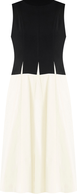 Women's Crew Neck Midi Dress