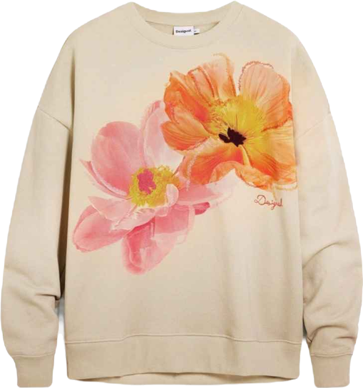 Women's Floral print sweatshirt