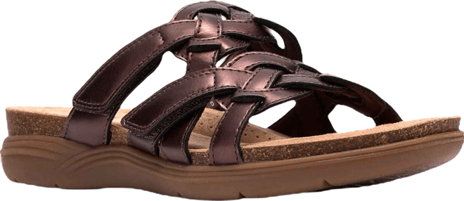 Women's April Rae Round Toe Flat Sandals