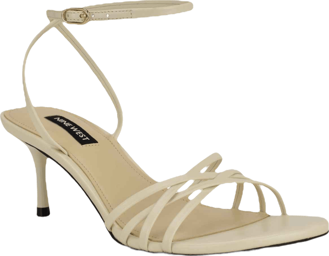 Women's Gazey Round Toe Strappy Dress Sandals