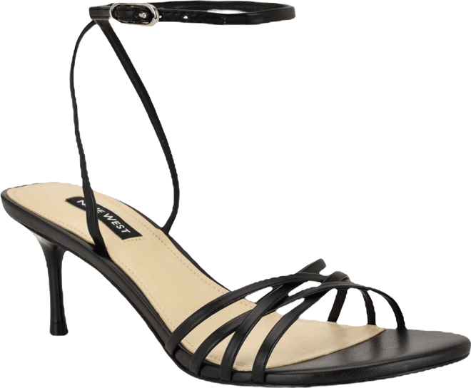 Women's Gazey Round Toe Strappy Dress Sandals