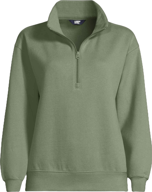 Women's Serious Sweats Relaxed Quarter Zip Pullover Sweatshirt
