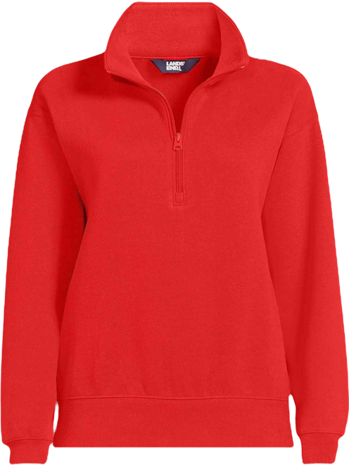 Women's Serious Sweats Relaxed Quarter Zip Pullover Sweatshirt