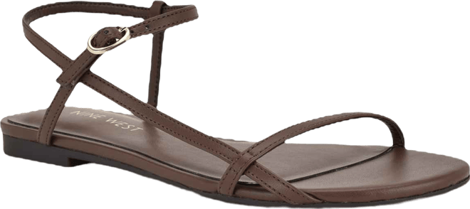 Women's Masow Almond Toe Strappy Flat Sandals