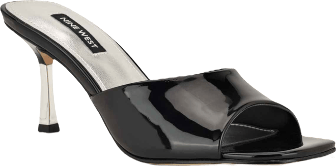 Women's Lamell Square Toe Slip-on Dress Sandals