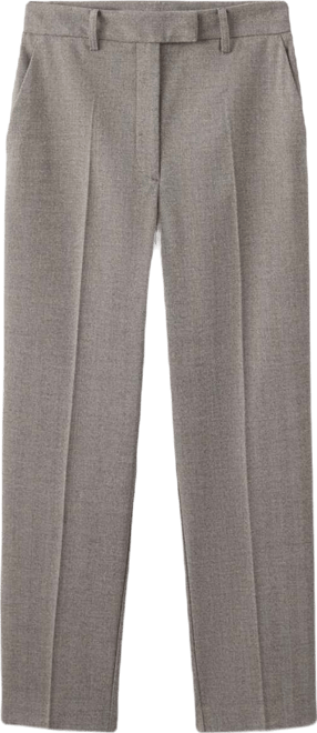 Women's Slim Cropped Pinstripe Pants