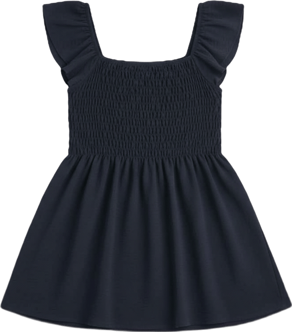 Maternity Smocked Flutter Sleeve Square Neck Top