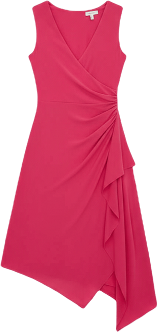 Women's Asymmetrical Midi Dress