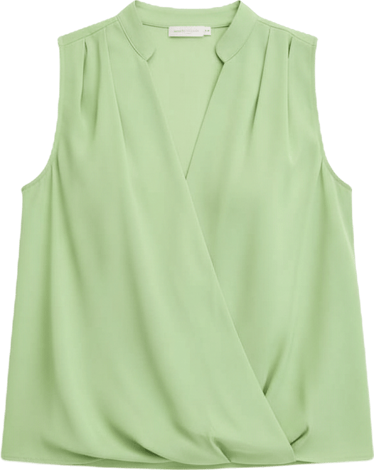 Women's V-Neck Sleeveless Top, Exclusively at Macy's