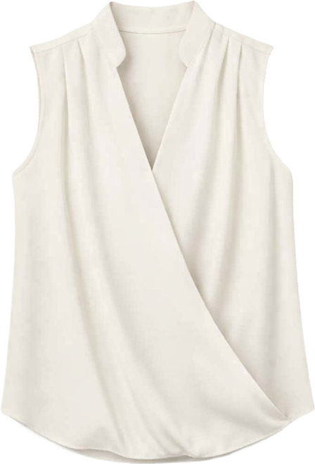 Women's V-Neck Sleeveless Top, Exclusively at Macy's