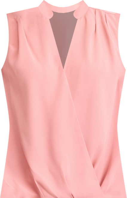 Women's V-Neck Sleeveless Top, Exclusively at Macy's